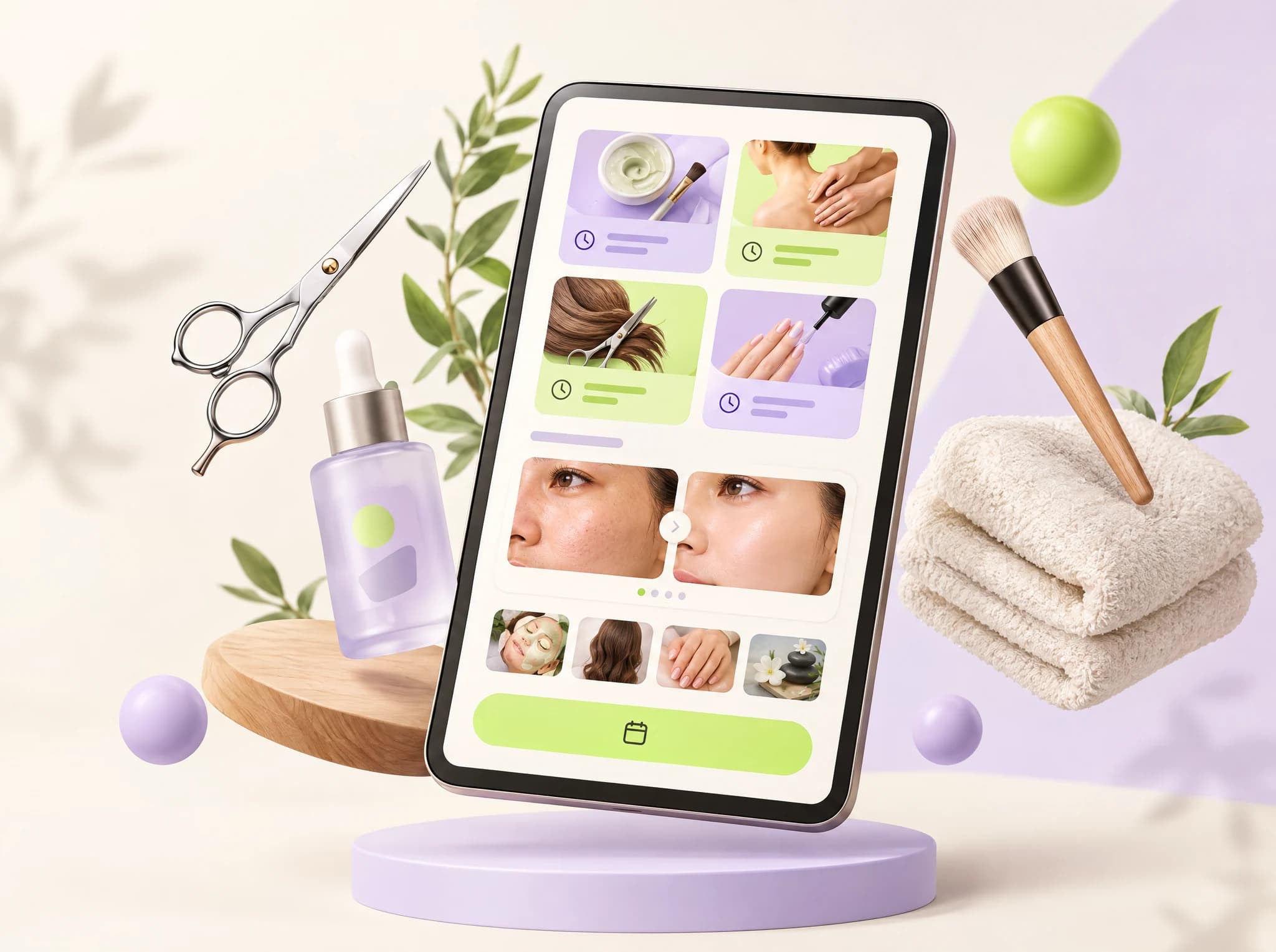 Concept illustration: Your Nail Art Gallery Online