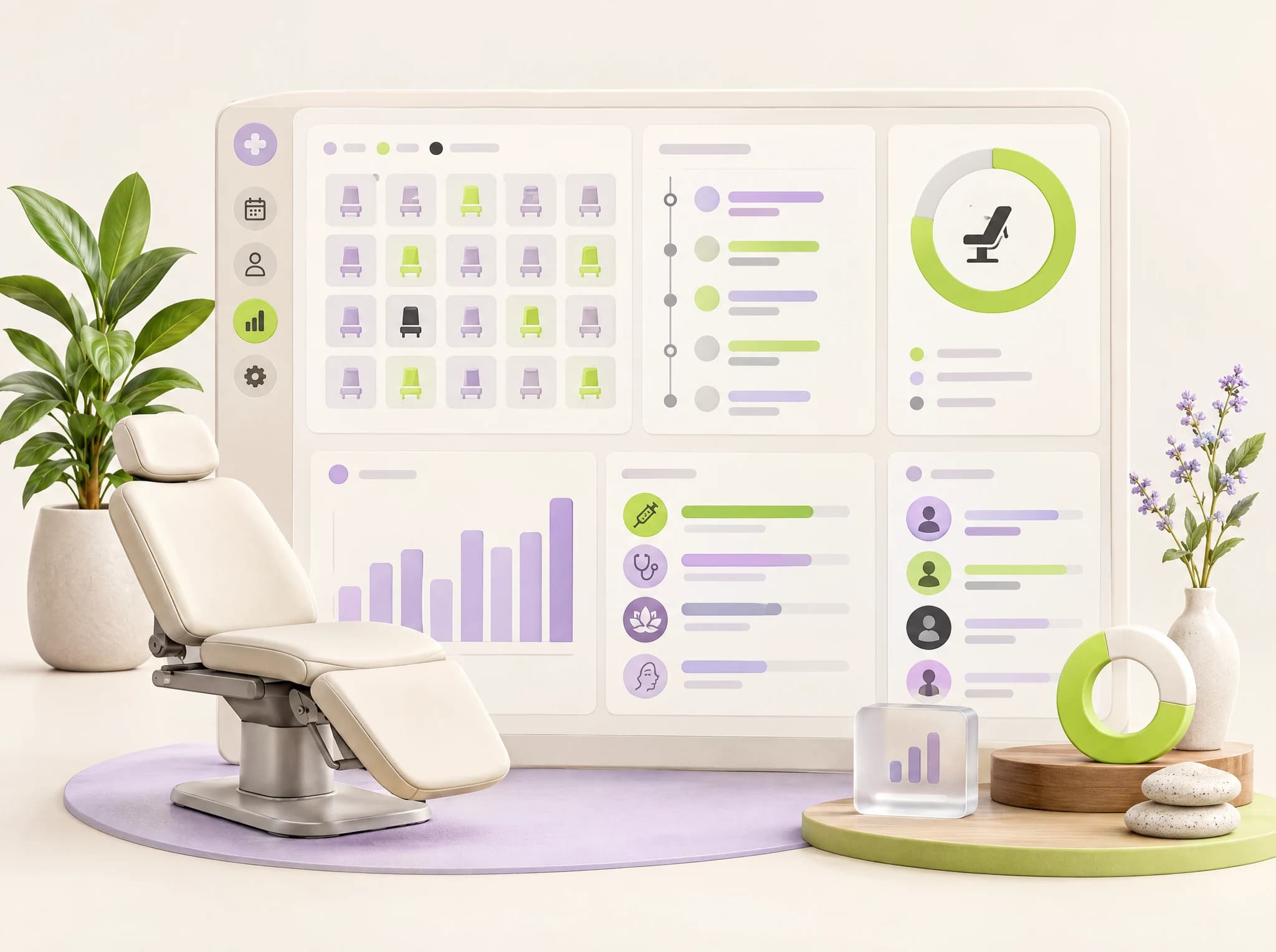 Concept illustration: Your Clinic Command Center
