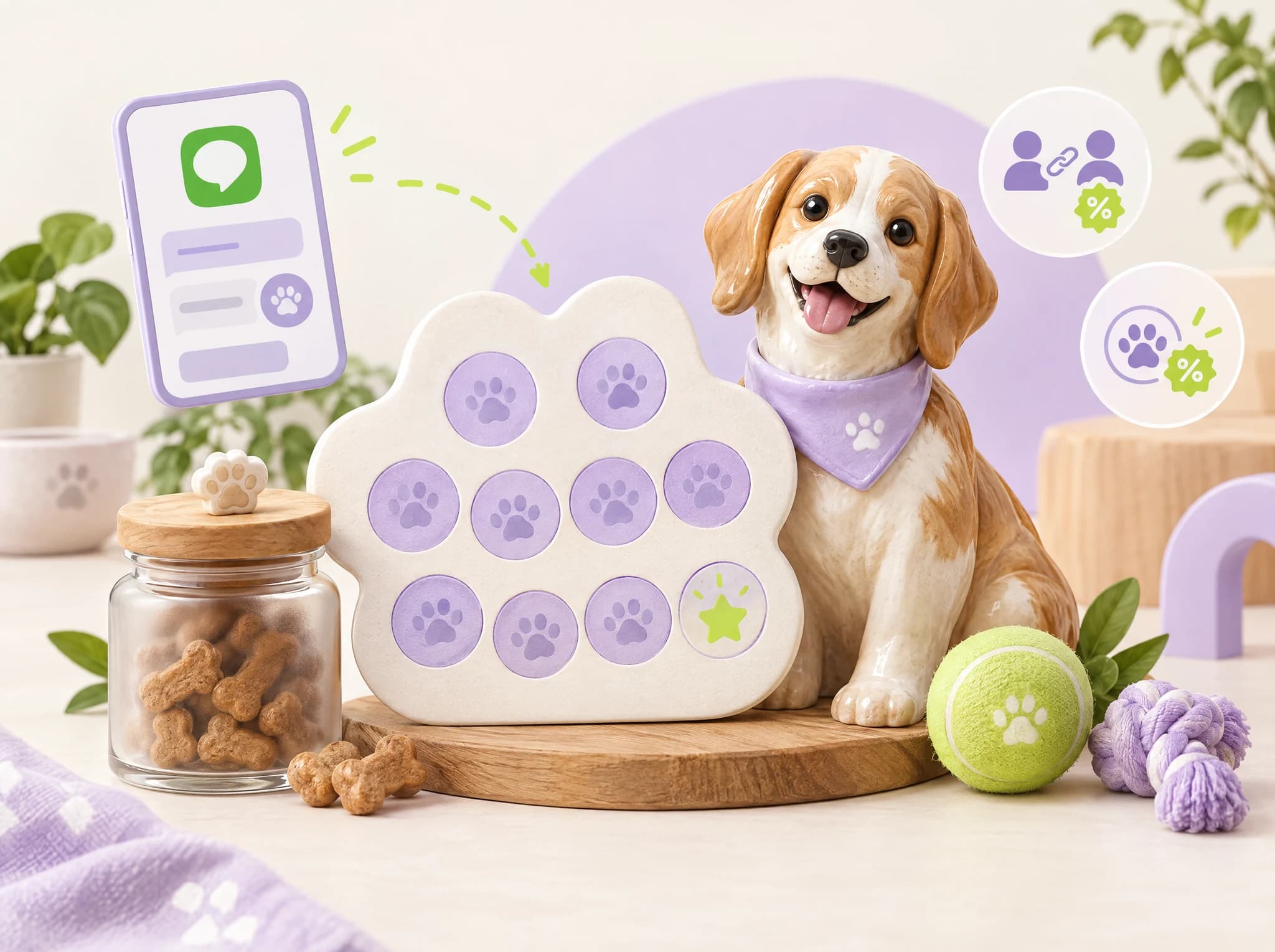 Concept illustration: Pet Loyalty Program