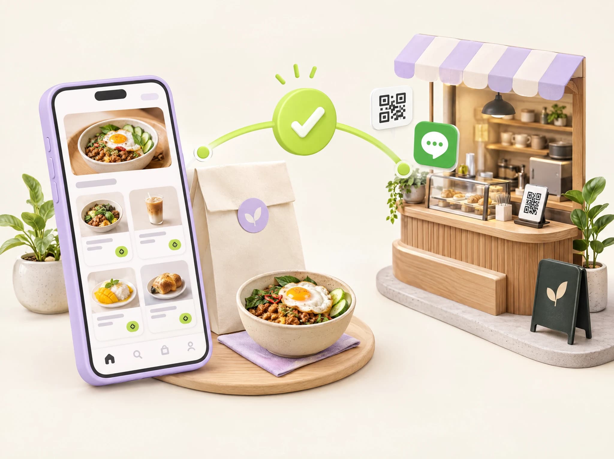 Concept illustration: Direct Online Orders